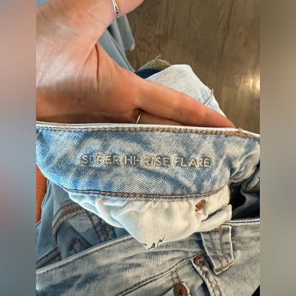 *NWOT* American Eagle: Super highrise flare- size 14 - Picture 7 of 8